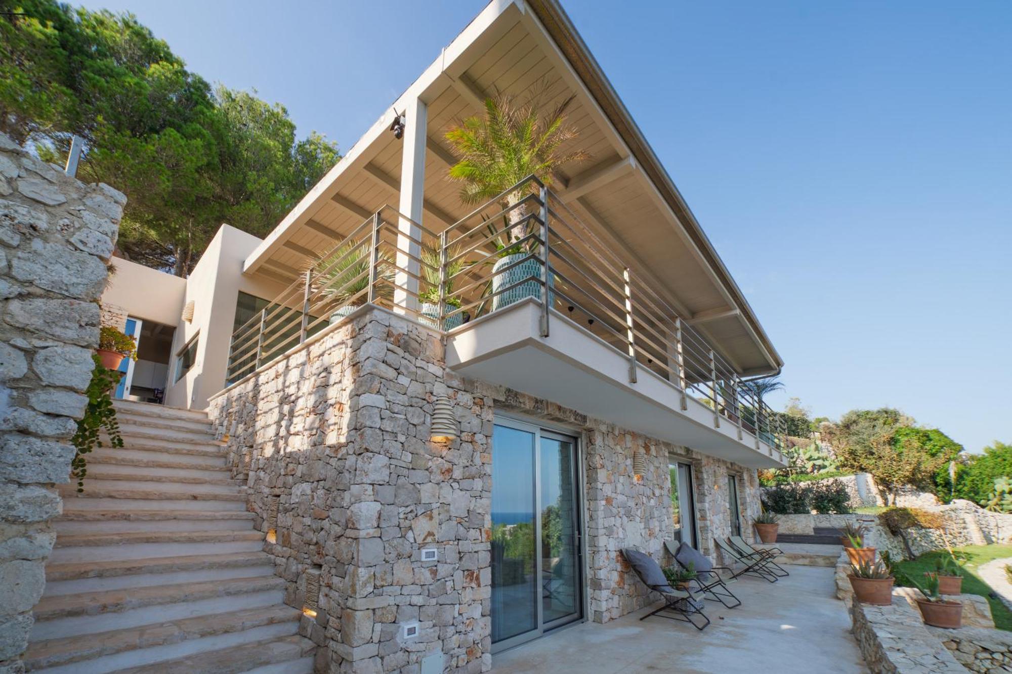 Villa Cliff Gagliano del Capo Exteriör bild