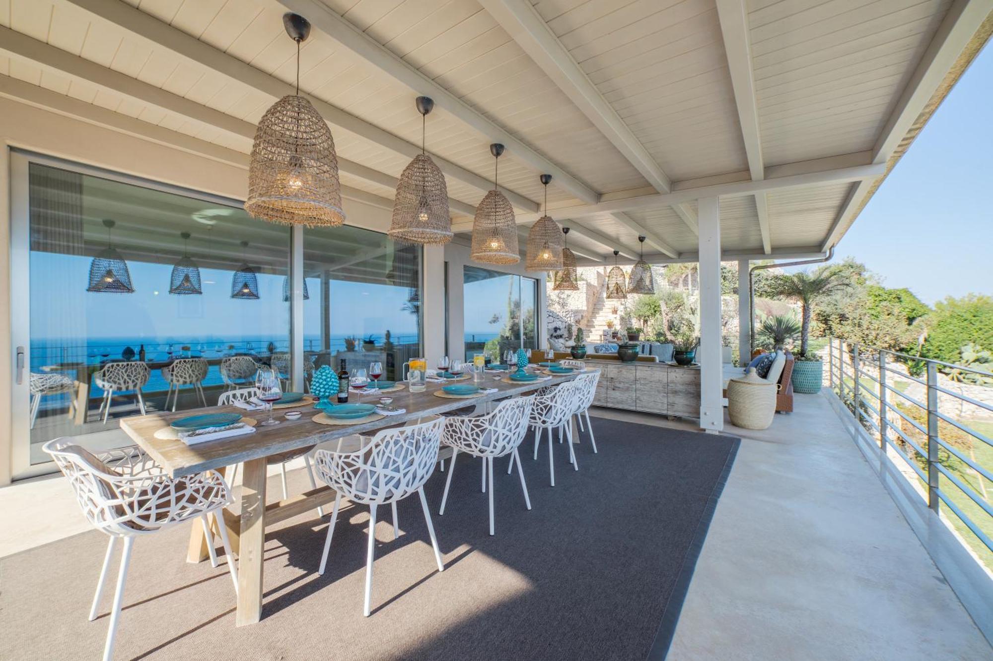 Villa Cliff Gagliano del Capo Exteriör bild